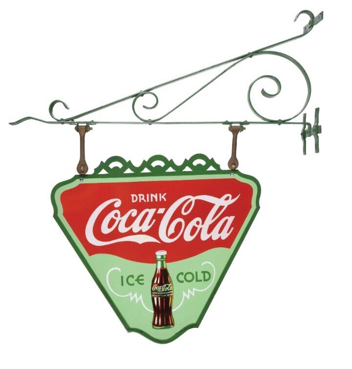 Antique Coco-Cola sign