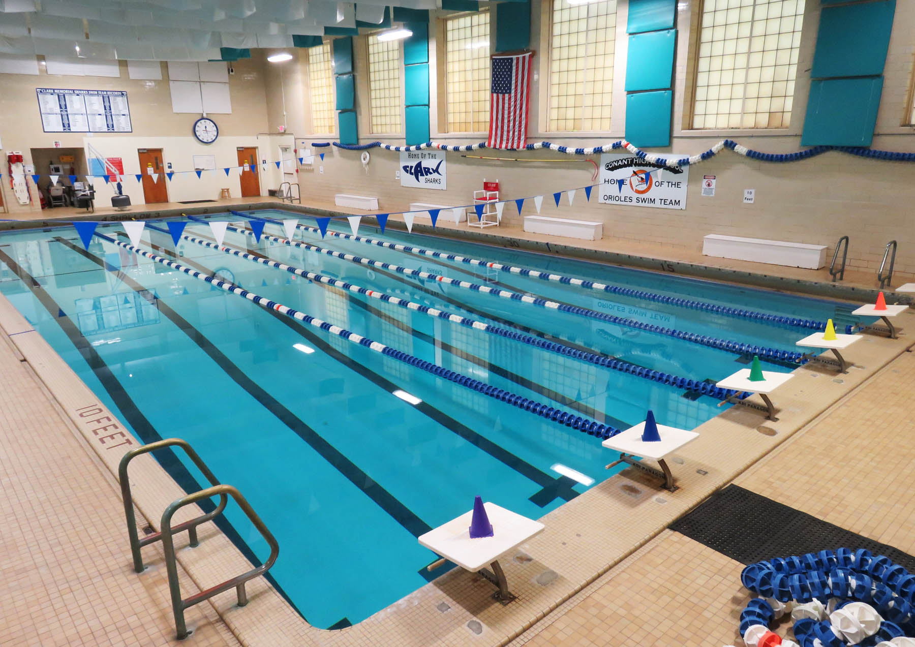 Clark YMCA swimming pool