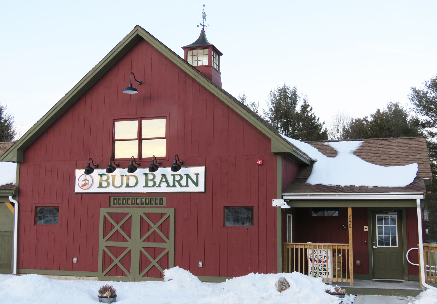 Bud Barn soft opening