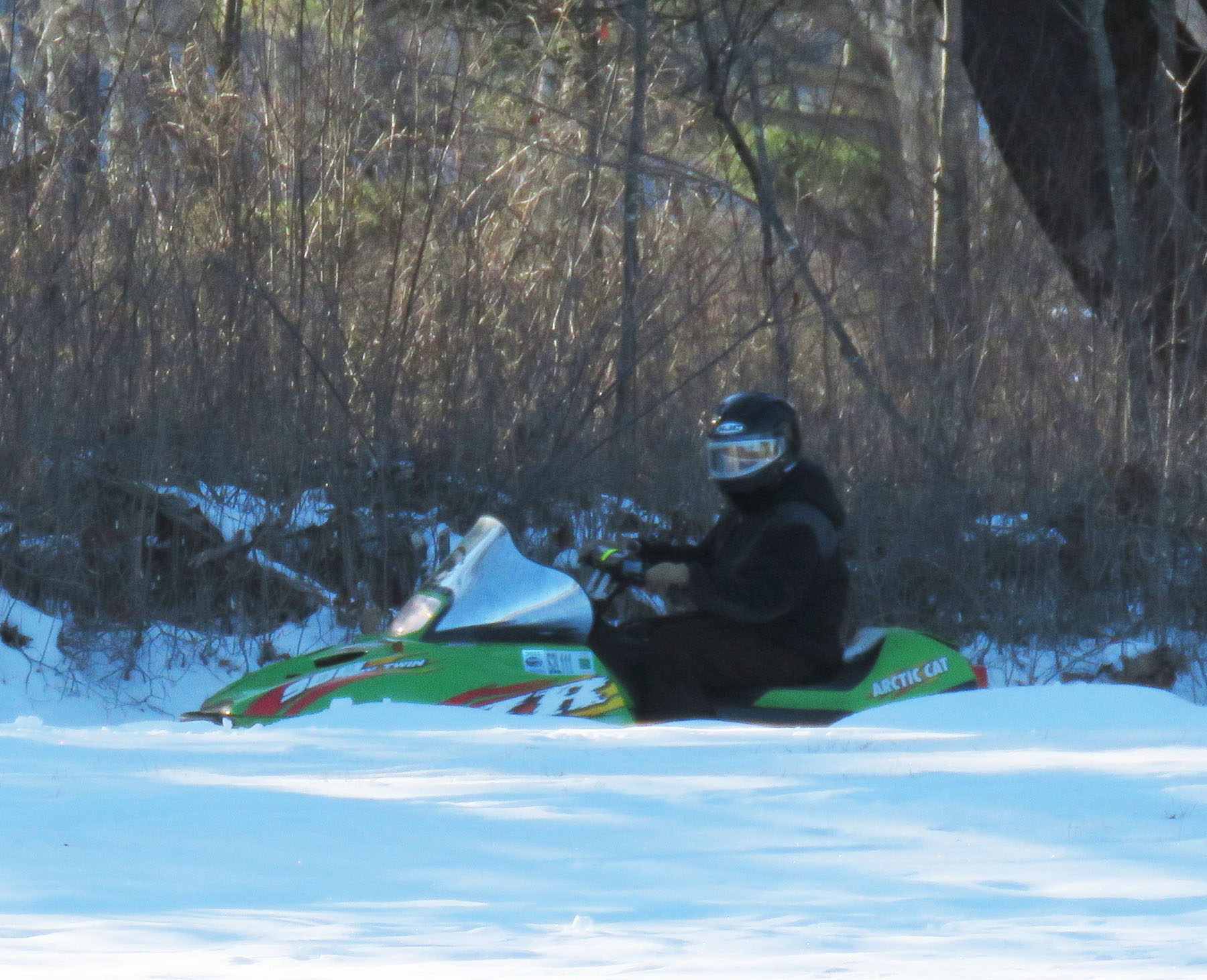 winter fun at Lake Dennison