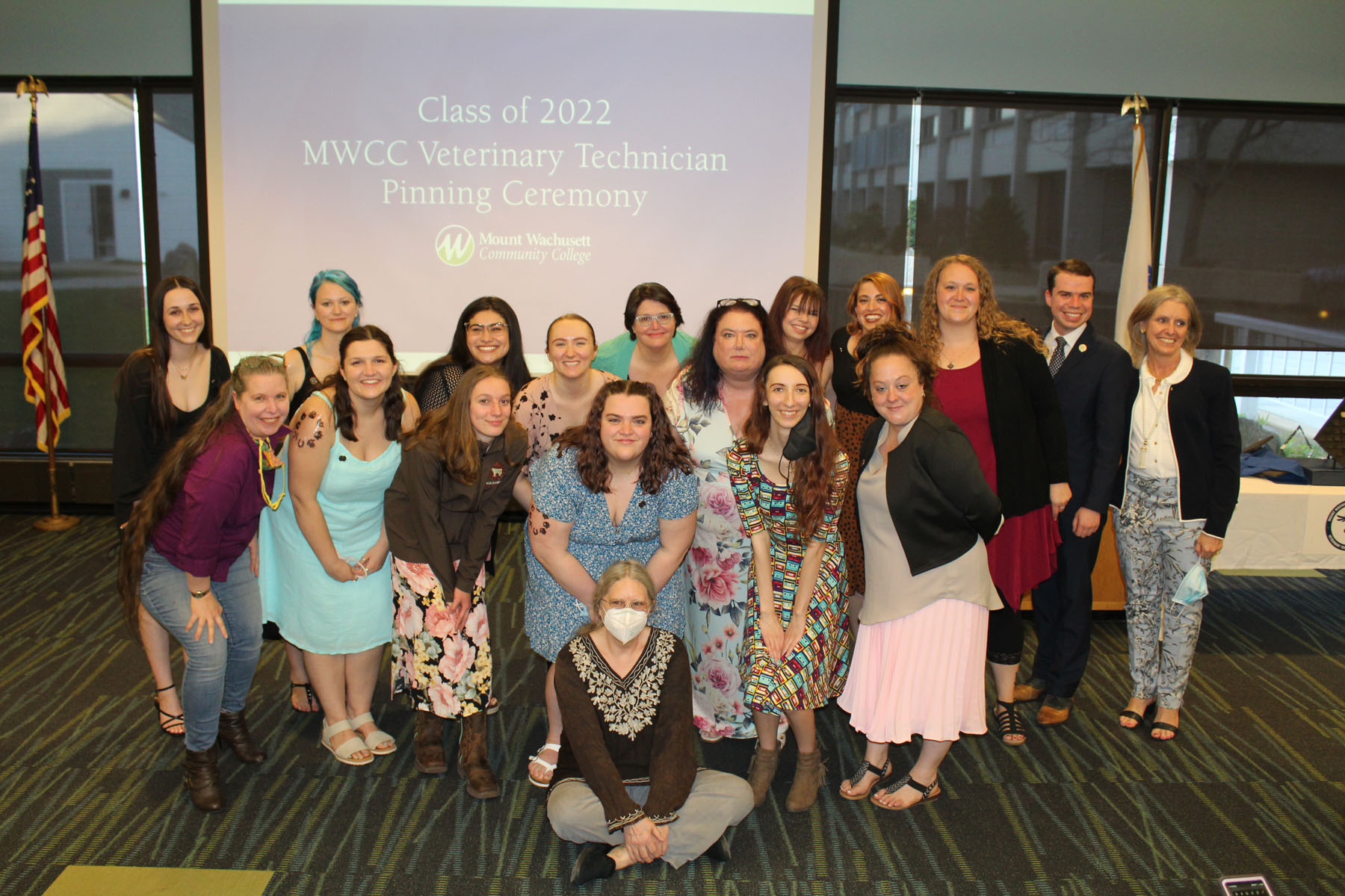 MWCC Veterinary Tech students