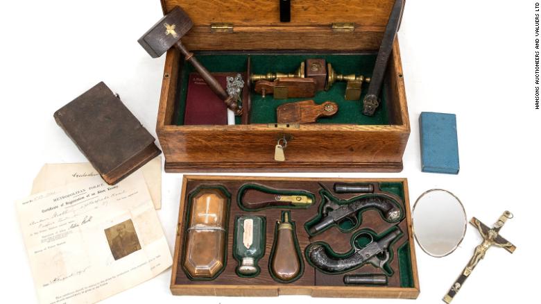 19th century 'vampire killing kit'