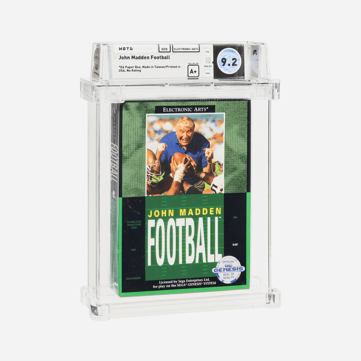 1990 Madden football video game