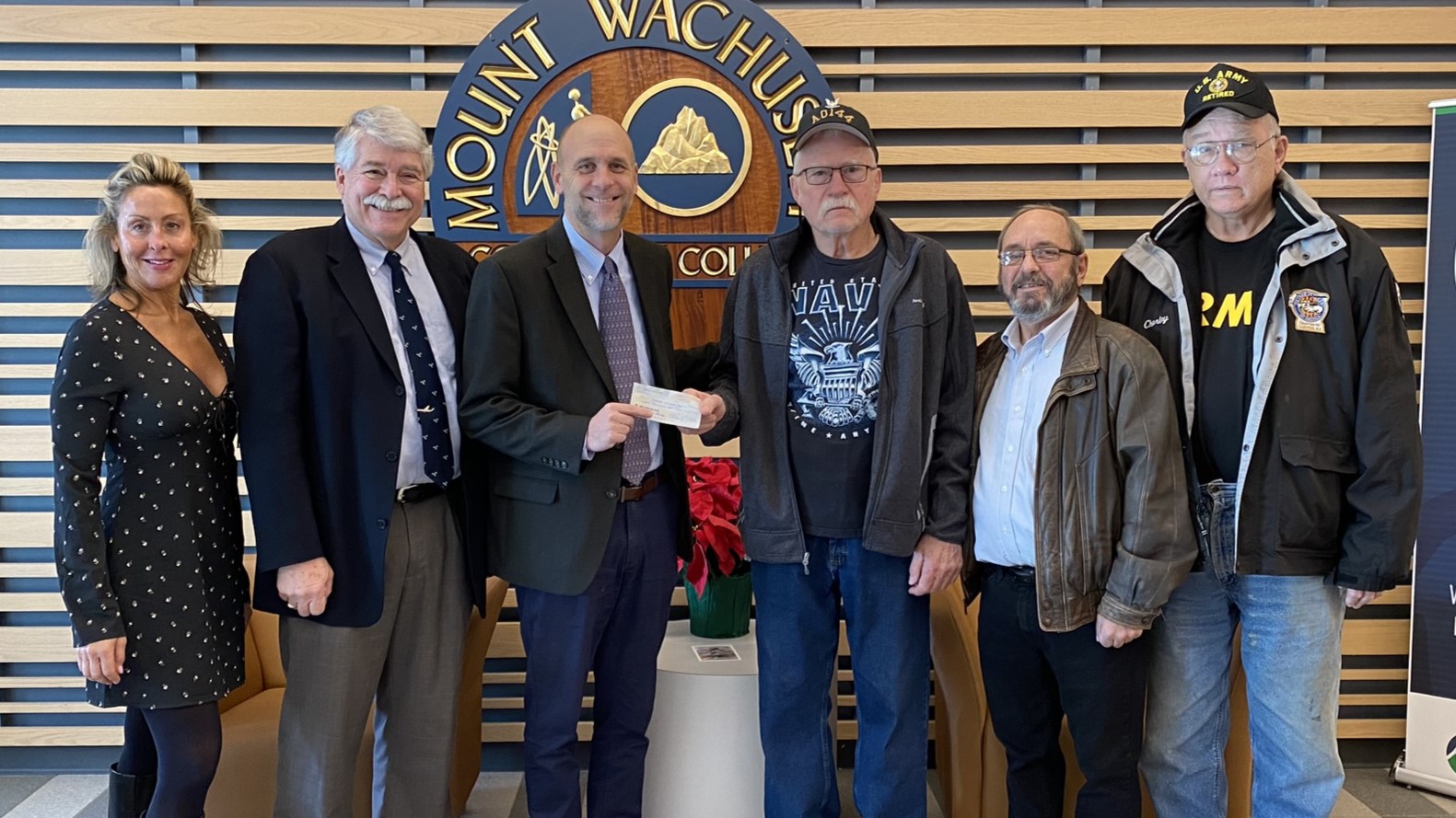 Vietnam veterans deliver donation to MWCC Foundation