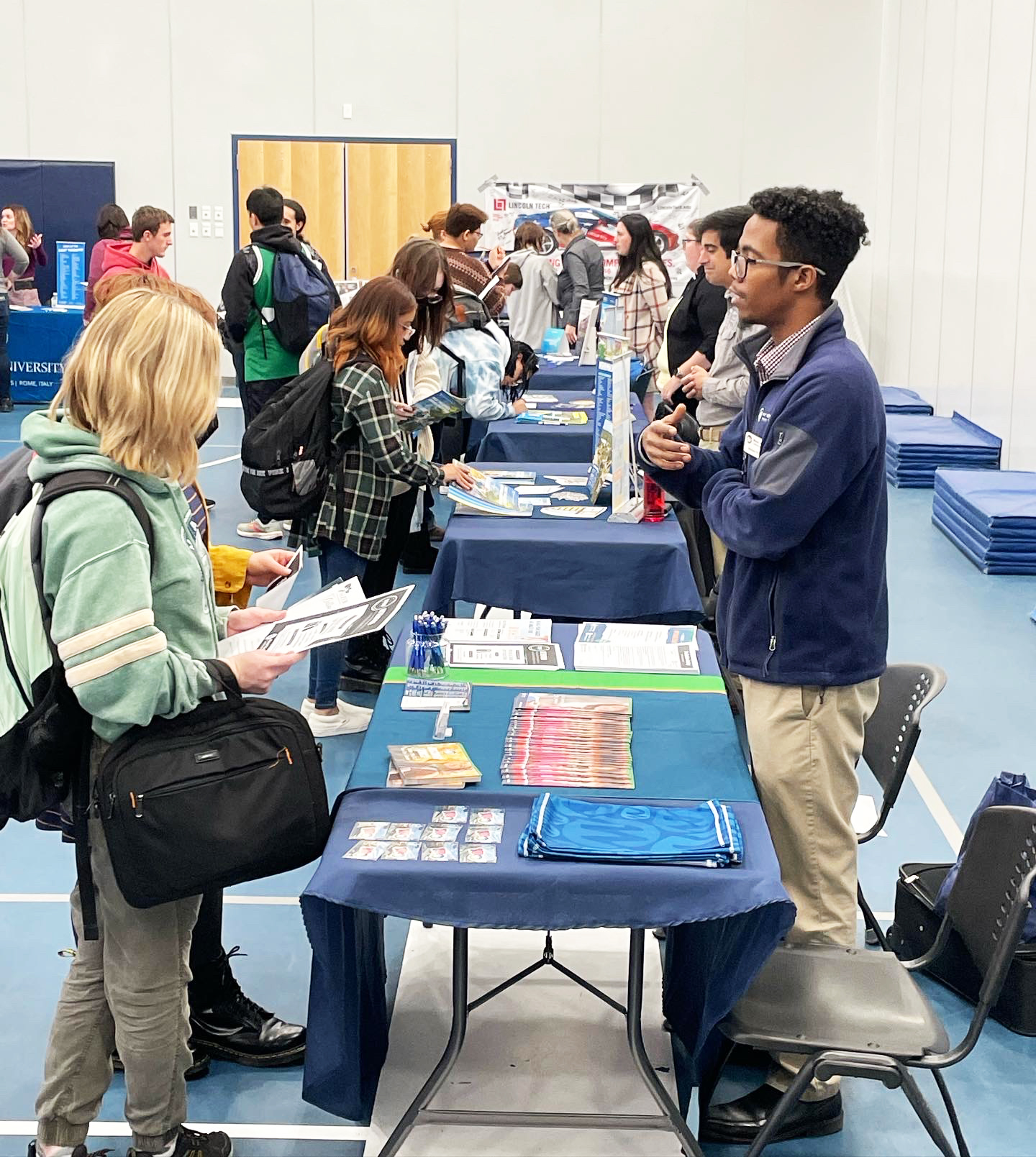 Sizer students at 2022 college and career fair