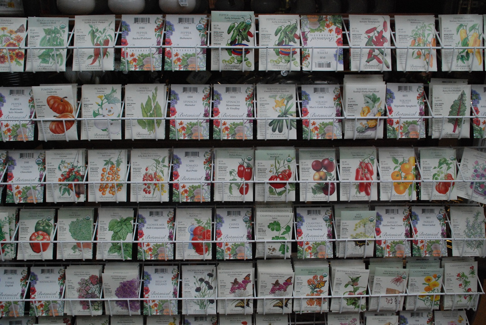 seed packets for sale