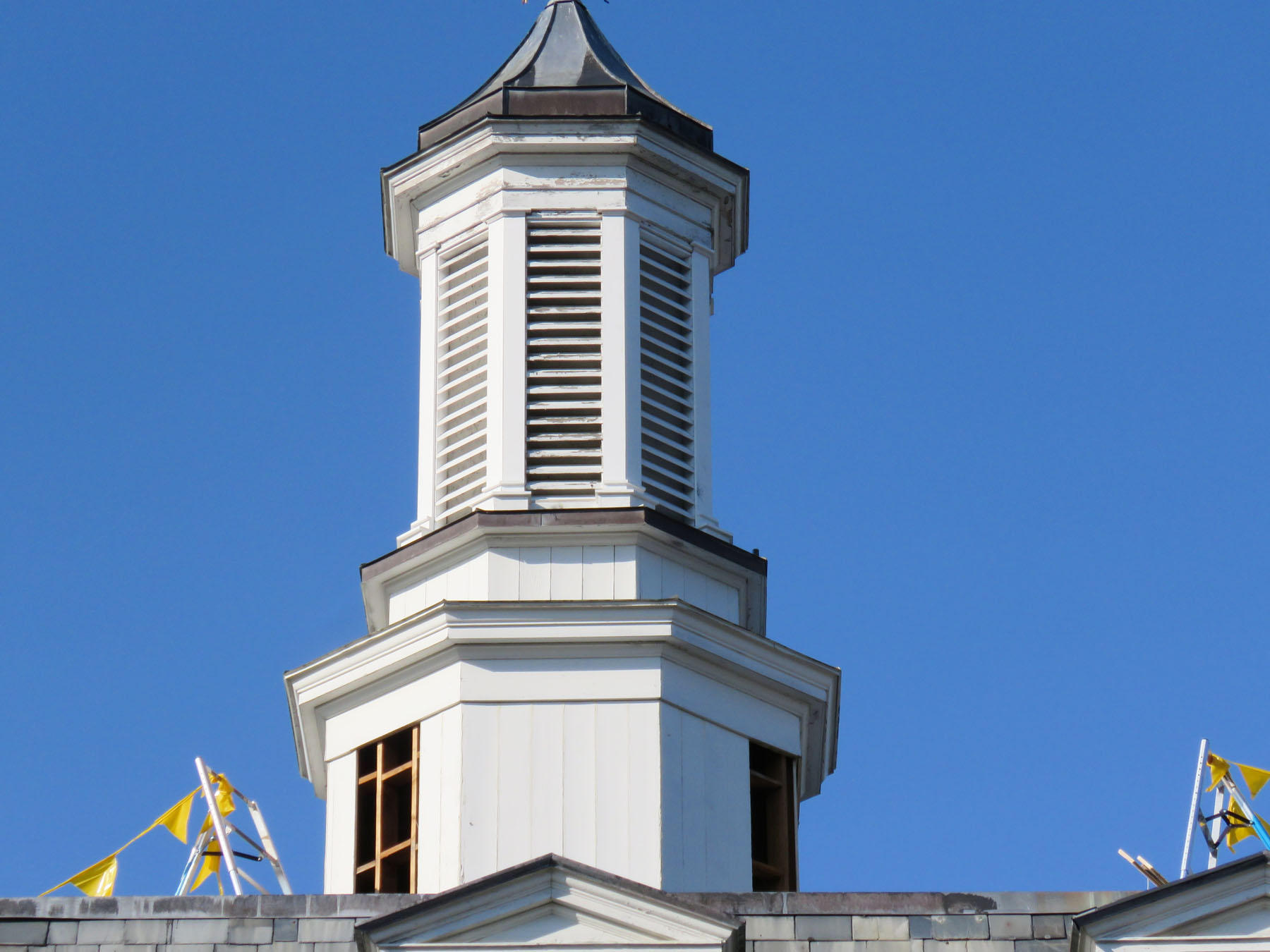 Town Hall cupola renovations
