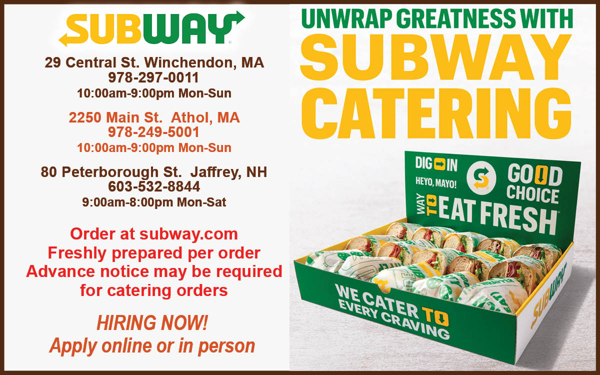 Subway November 2022 Catering deals