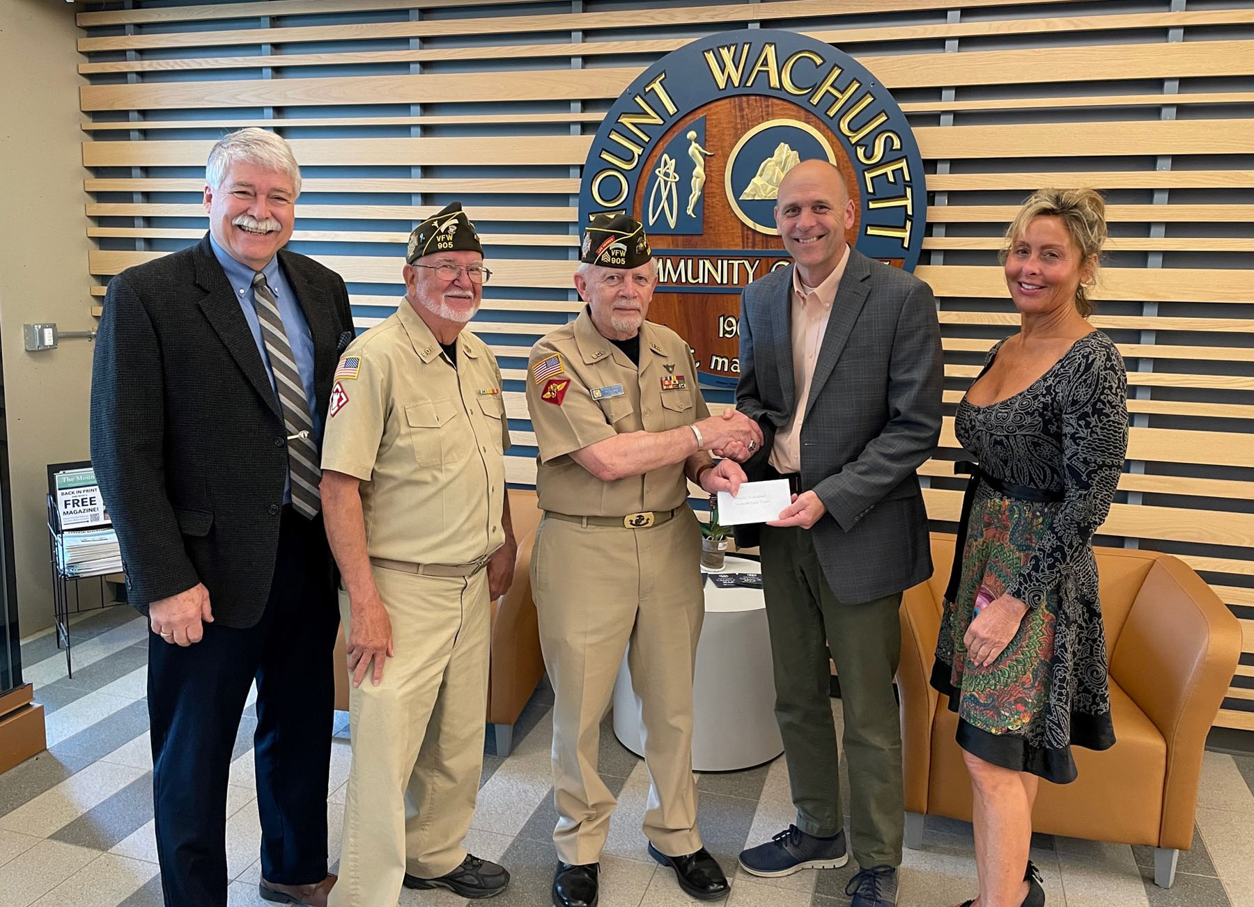 VFW donates to MWCC scholarship fund