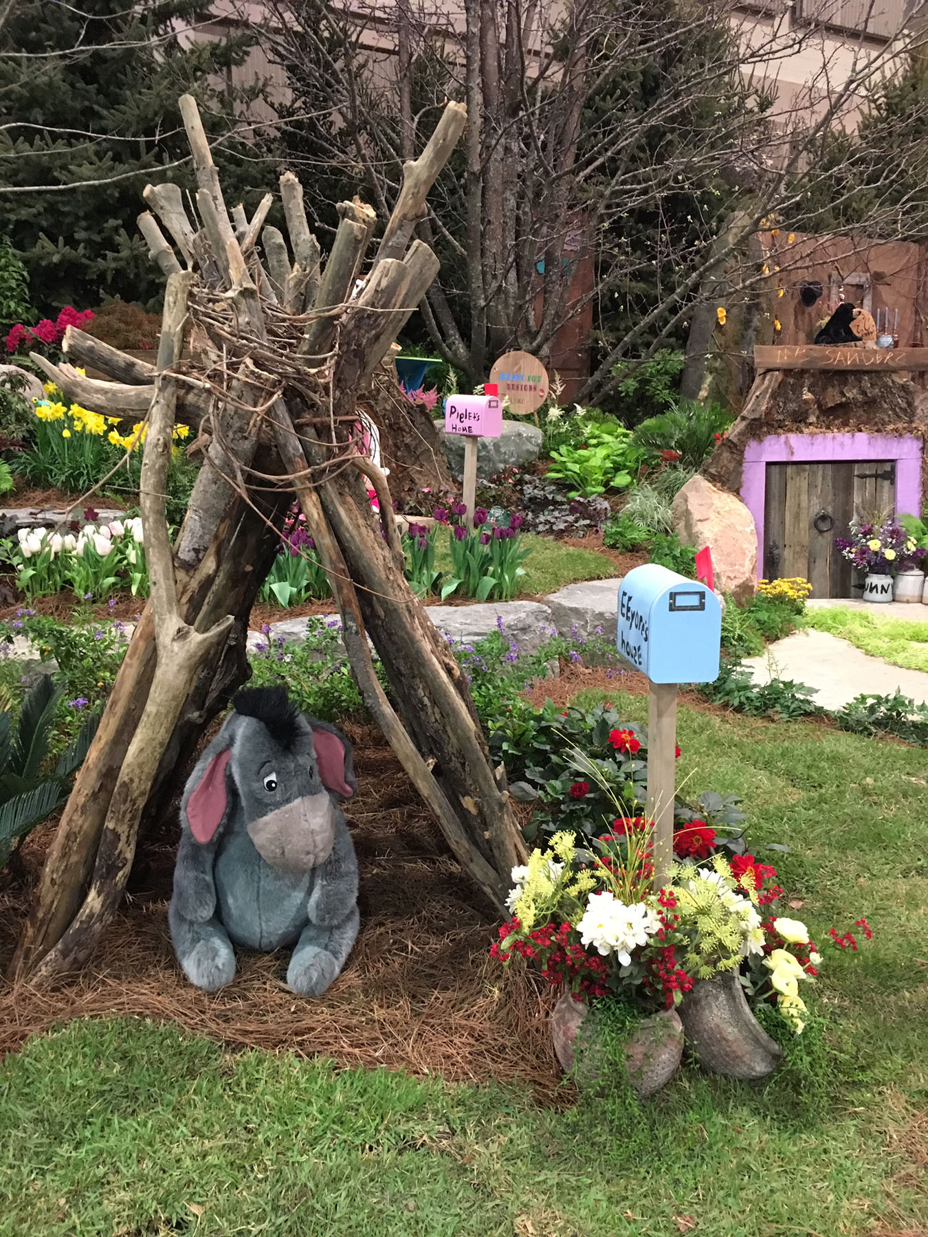 teepee shaped trellis