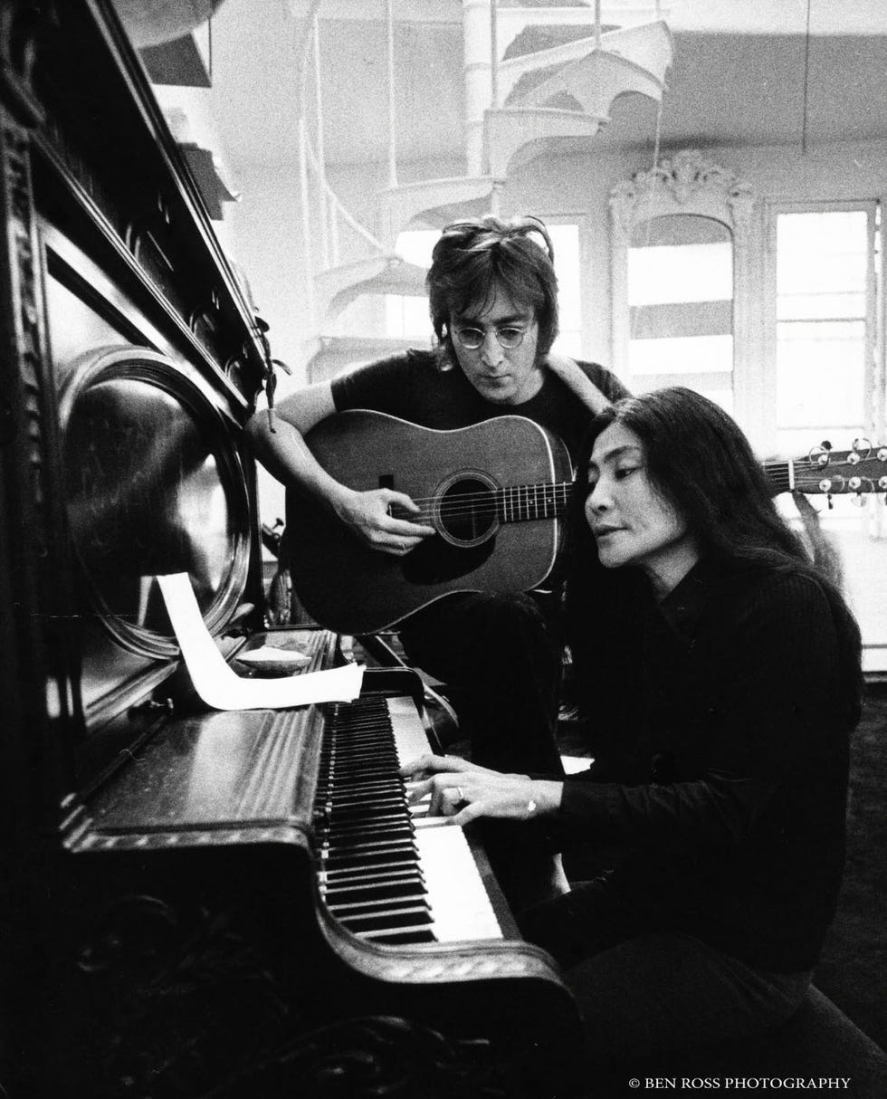 John Lennon and Yoko Ono