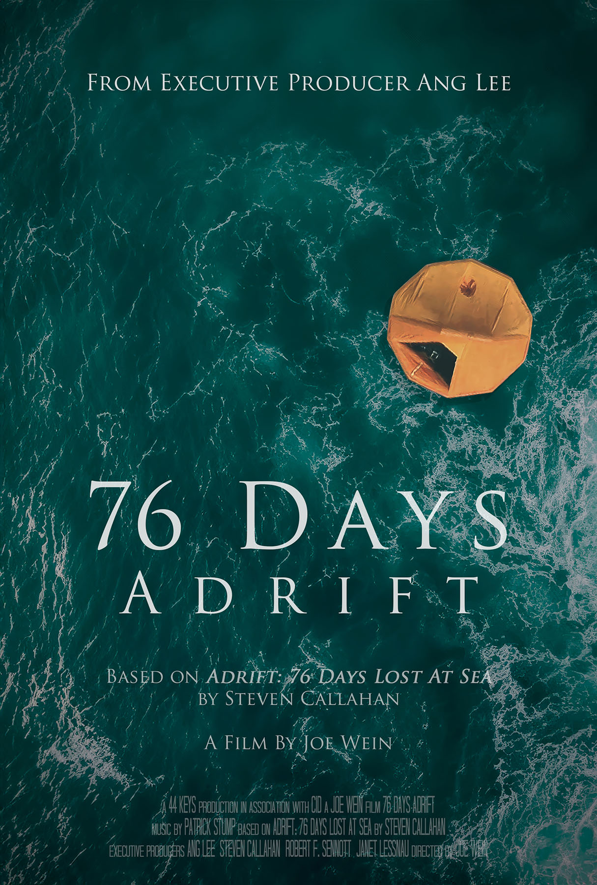 poster for 76 days adrift movie