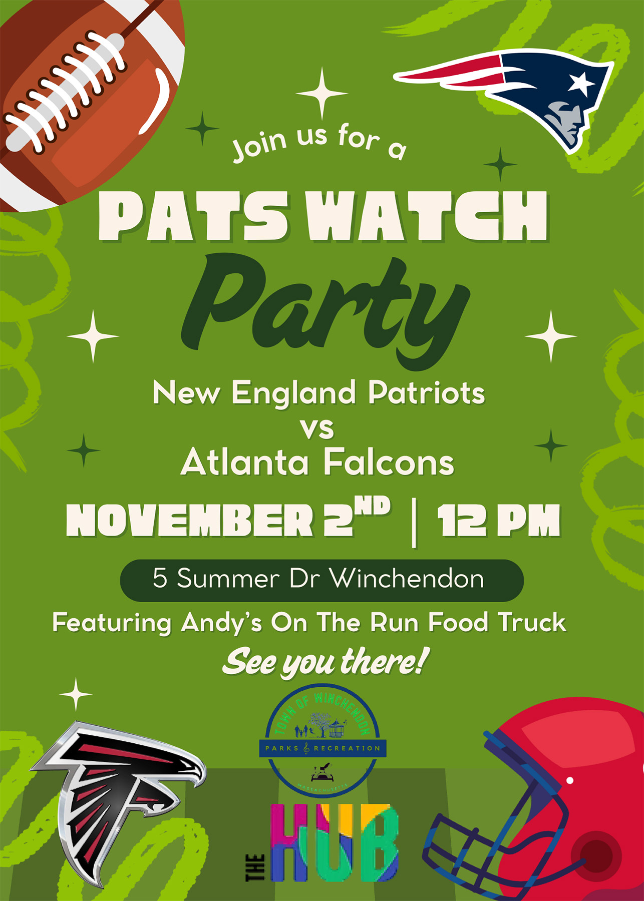 Football watch party