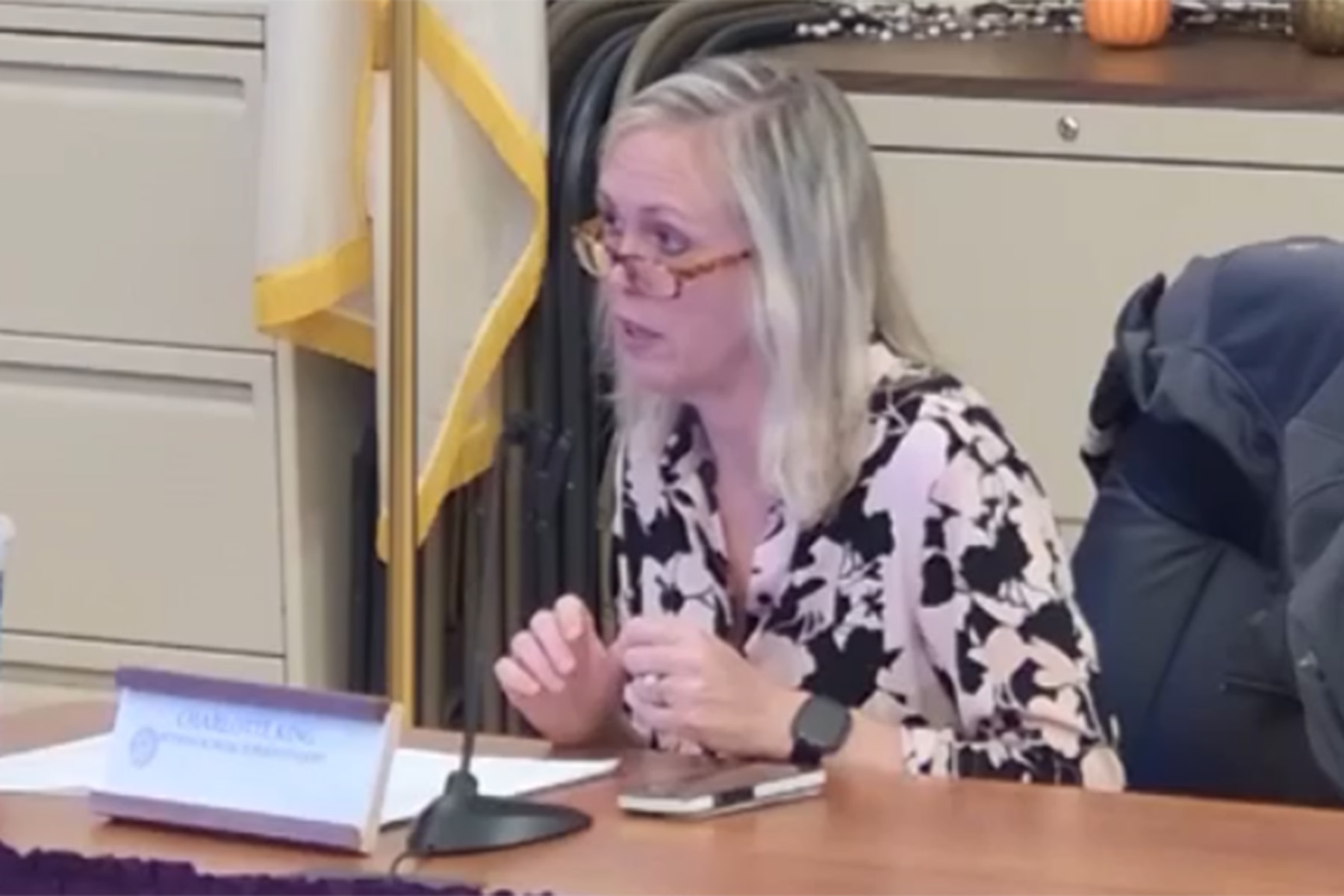 interim Superintendent King