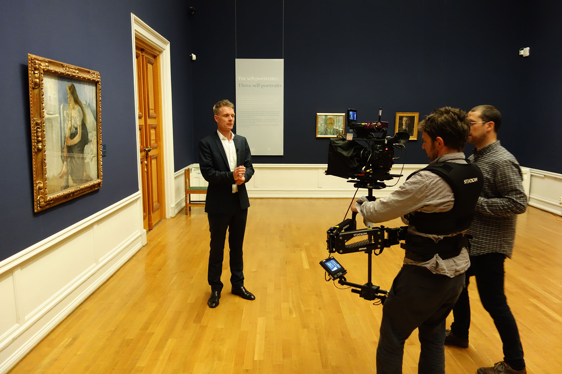 Filming MUNCH: exhibition on screen