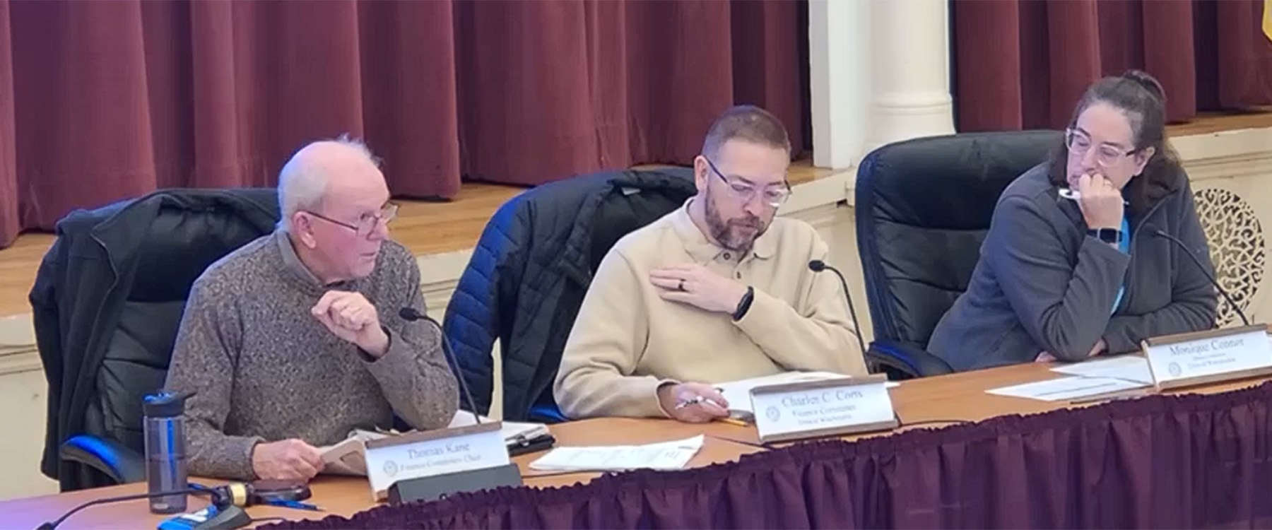 FinCom hearing on STM warrant