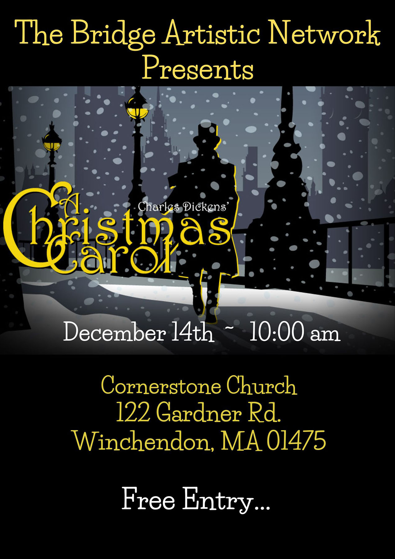 Christmas Carol at Cornerstone Church