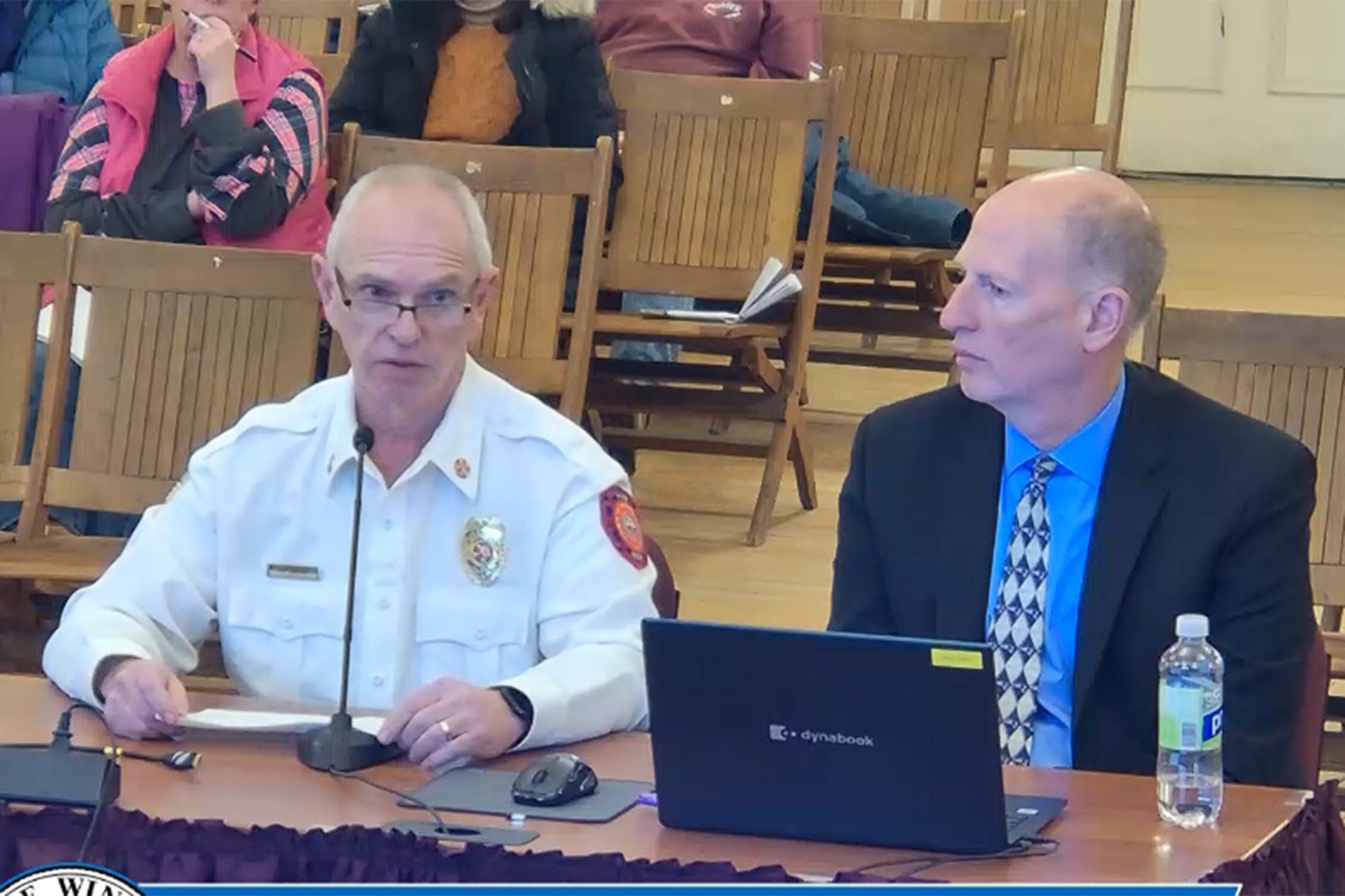 Speakers at the Triboard meeting