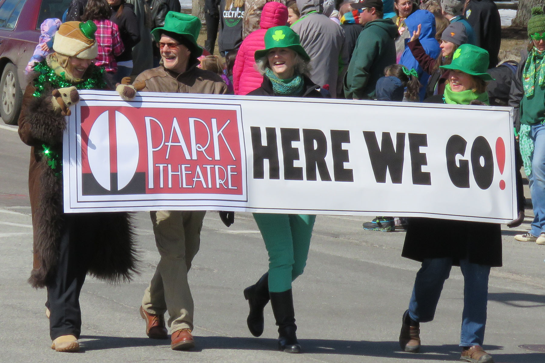 Irish festival st pat's parade