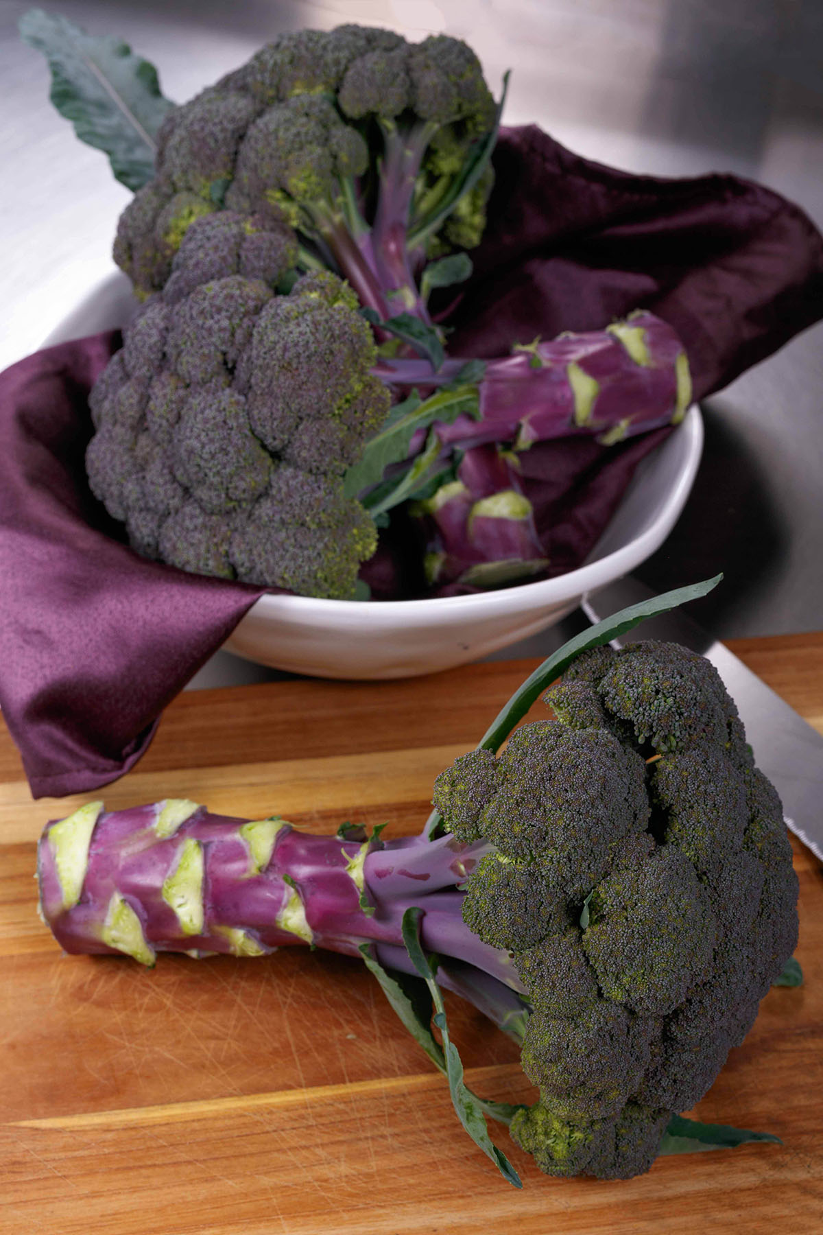 purple broccoli
