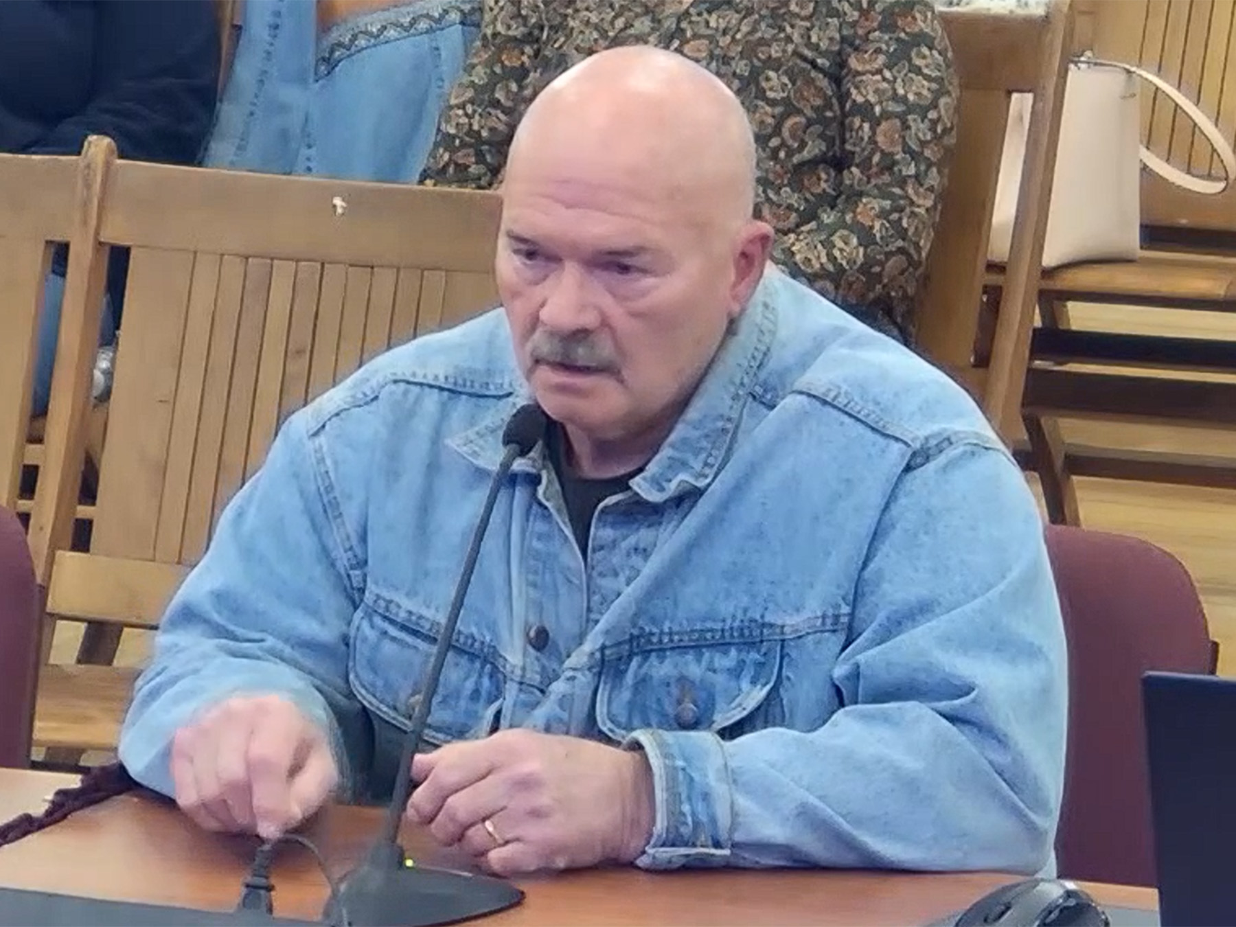 citizen Terry Logue before BOS