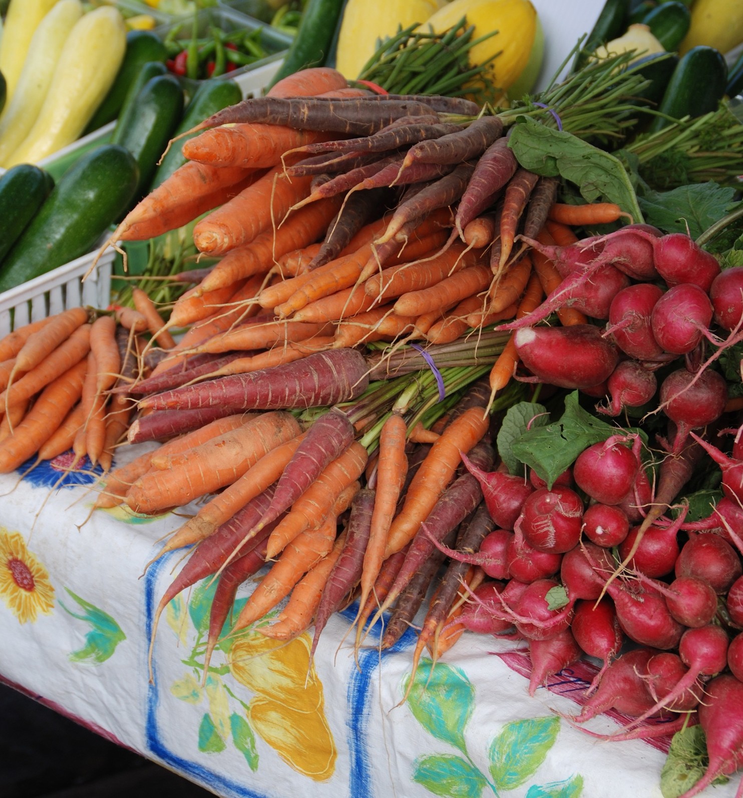 fresh garden produce