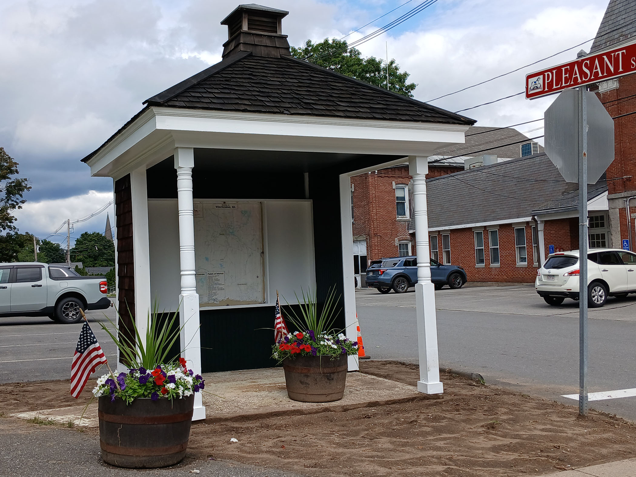 New visitors' information kiosk