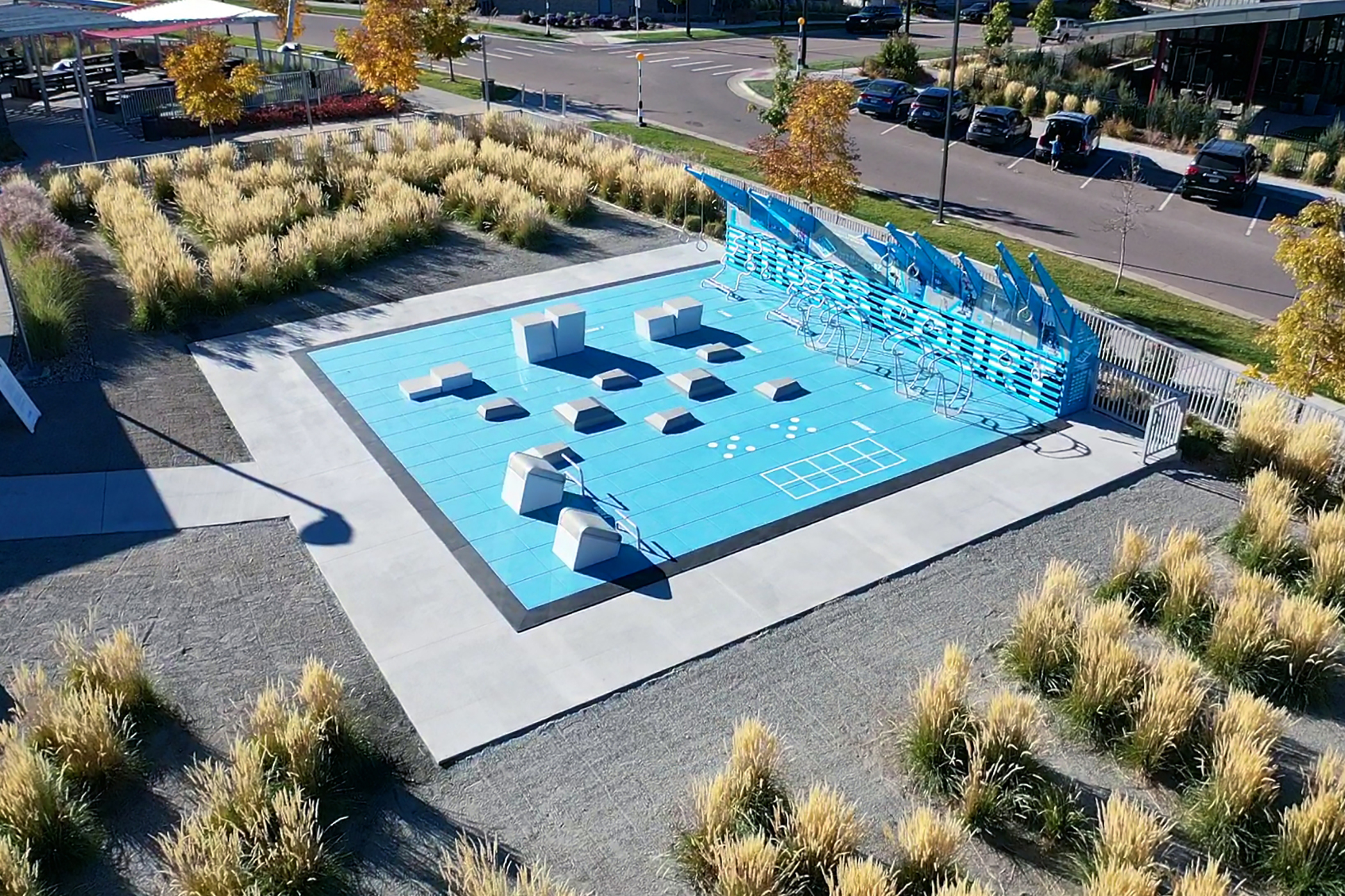 A NFC fitness court