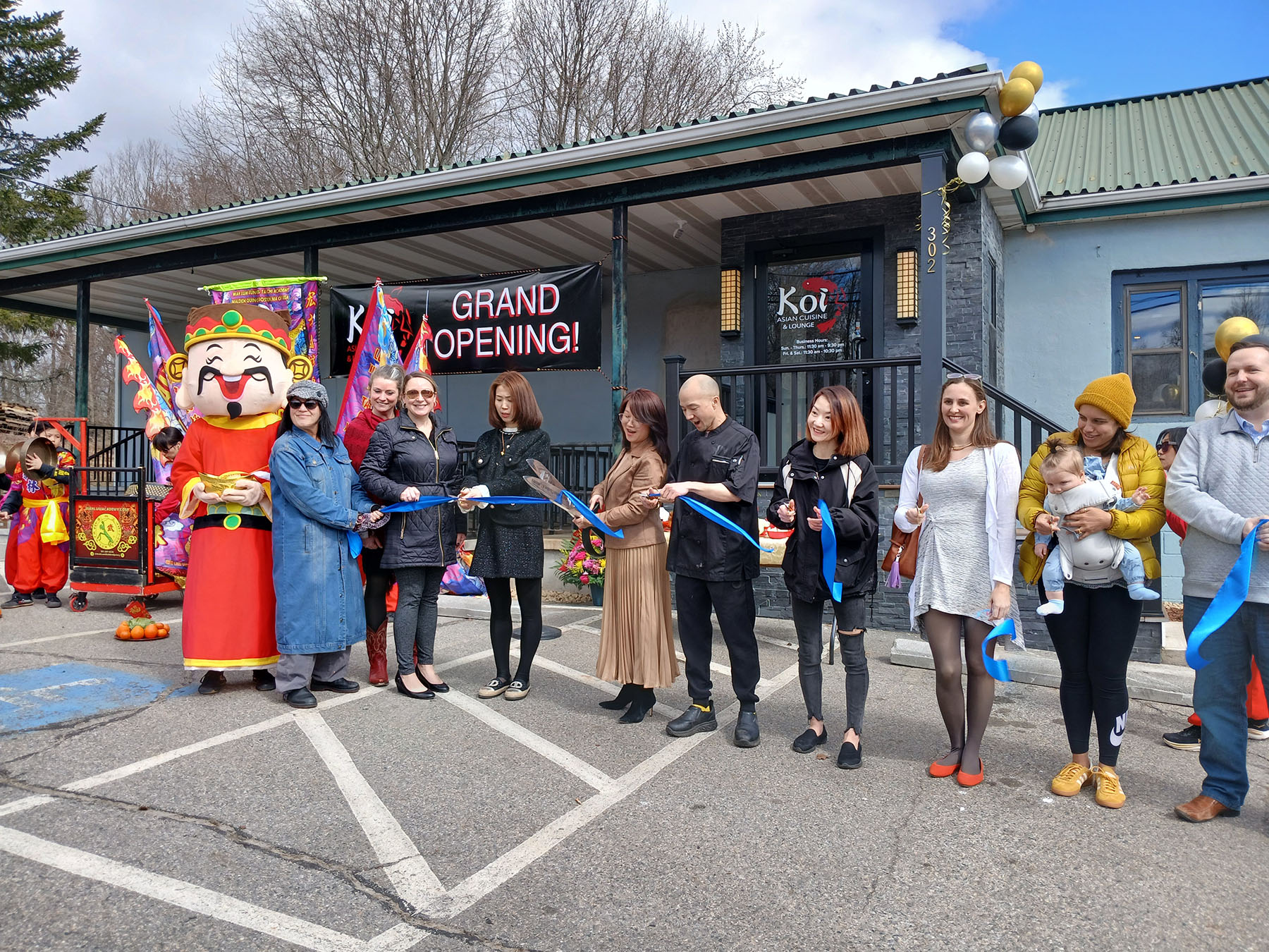 Koi Asian Cuisine grand opening