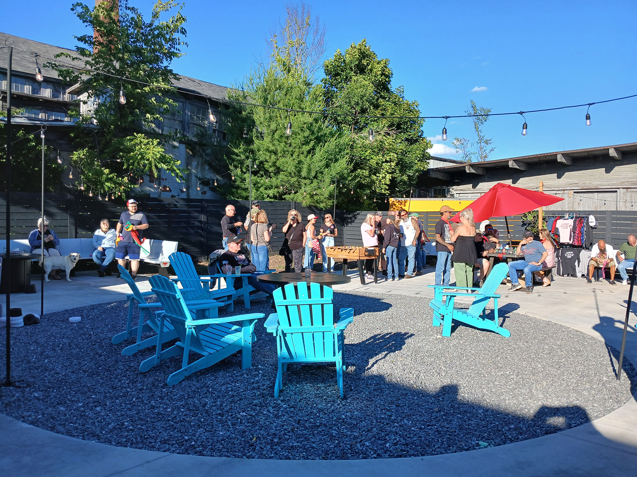 Patio Grand Opening